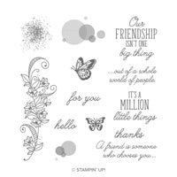 Beauty Abounds Cling Stamp Set