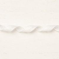 Whisper White 5/8" (1.6 Cm) Flax Ribbon