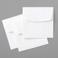 Whisper White 3" X 3" (7.6 X 7.6 Cm) Envelopes