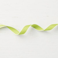 Granny Apple Green 1/2" (1.3 Cm) Textured Weave Ribbon
