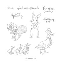 Fable Friends Cling Stamp Set