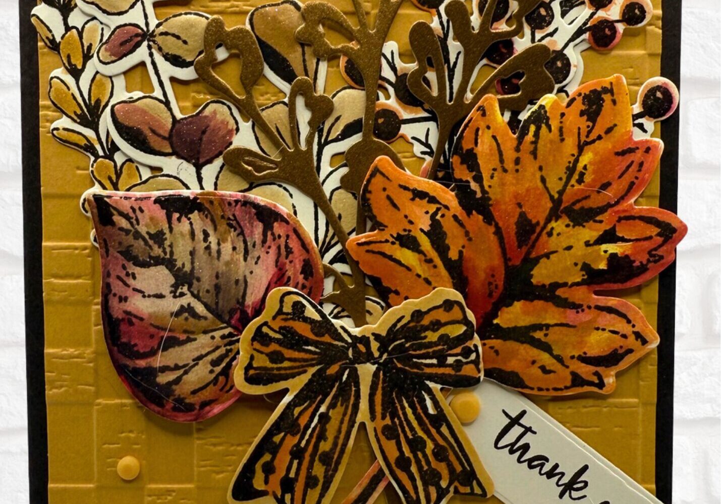 Stampin Up Wrapped Greenery Elegantly Leaves