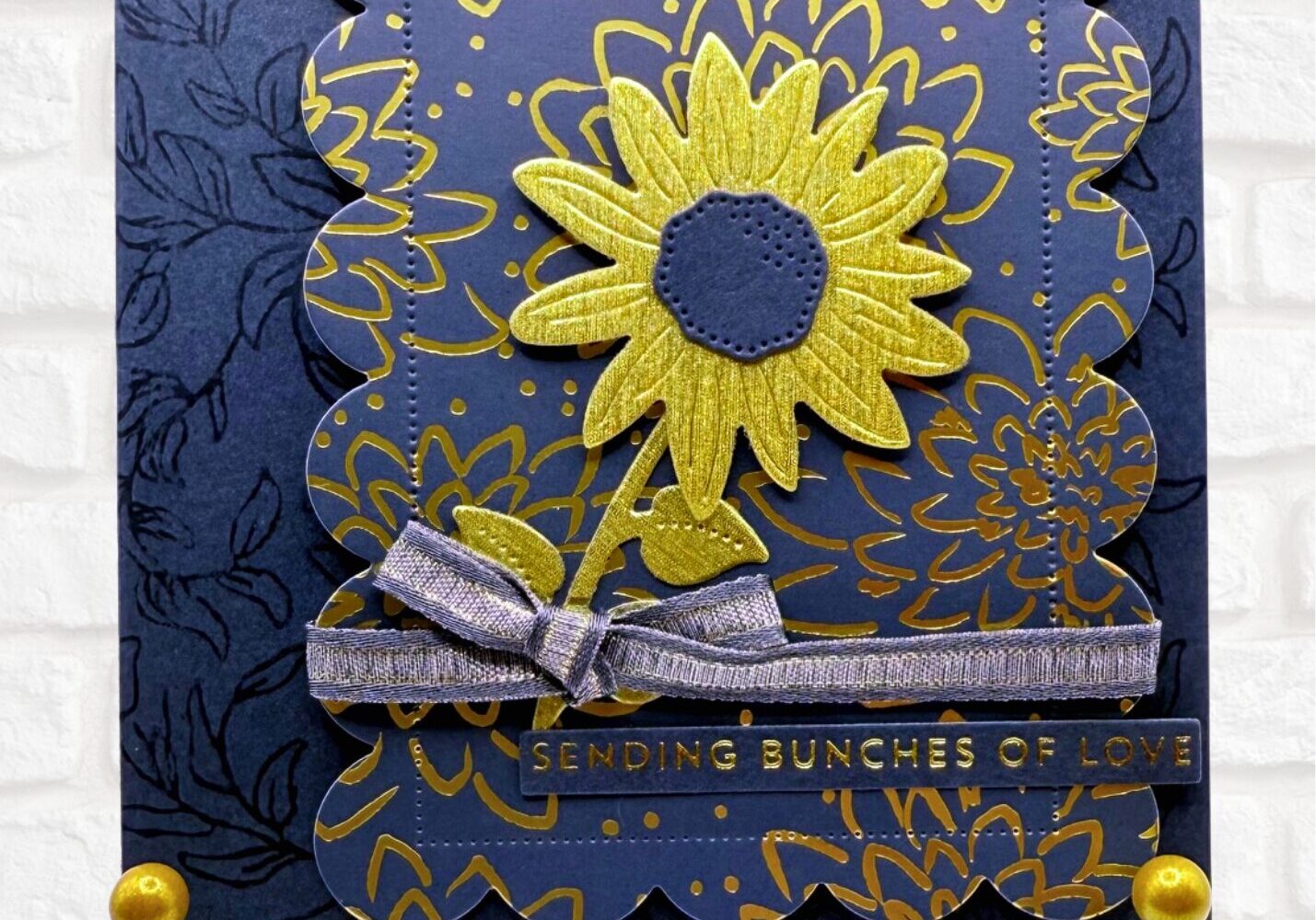 Stampin UP Radiant Sunflowers